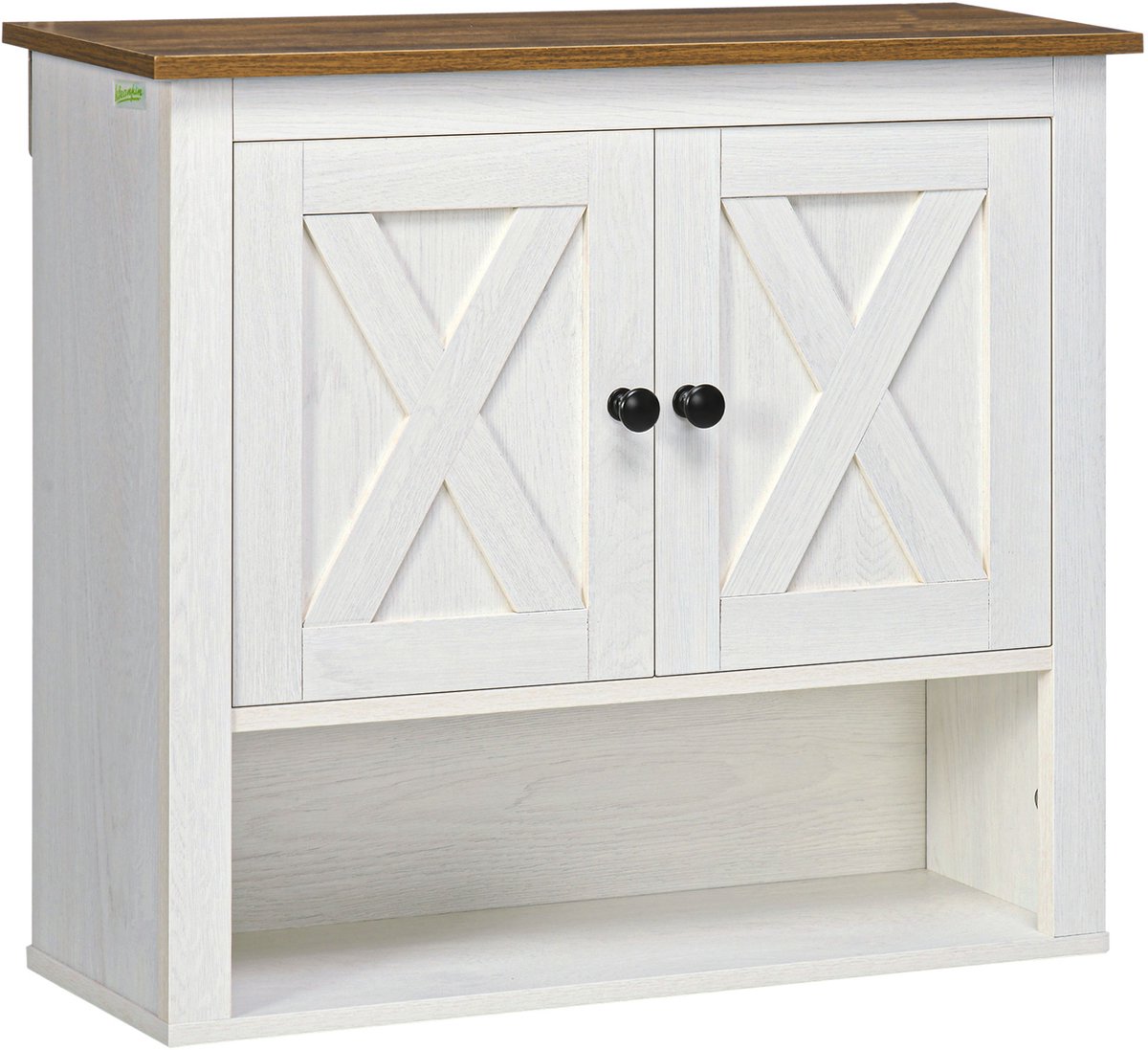 Kleankin-Wandkast-Spaanplaat-60x19,5x52,5cm-Wit