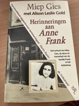Herinneringen aan anne frank