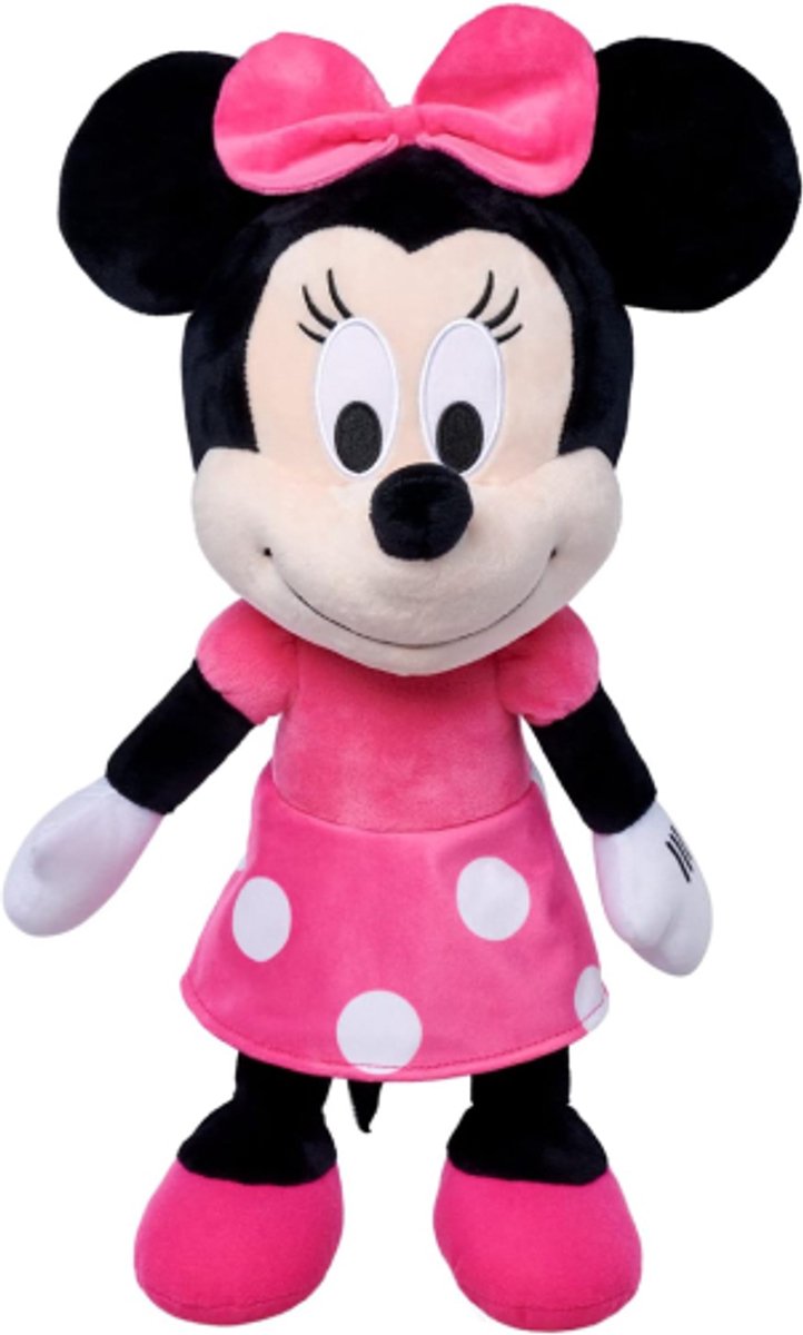 Minnie Mouse Disney Classics Pluche Knuffel 30 cm - Speelgoed Knuffeldier Knuffelpop Knuffels voor Kinderen Jongens Meisjes - Minnie Mouse, Katrien Daisy, Goofy, Donald Duck, Pluto