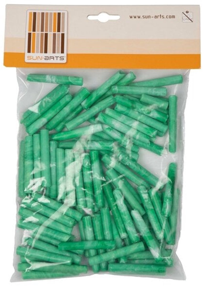 Sun Arts 250 stuks hulzen groen vlam