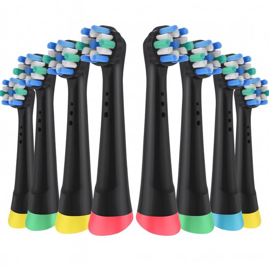Zwarte Opzetborstels voor iO Series 3-10 - 8 Stuks