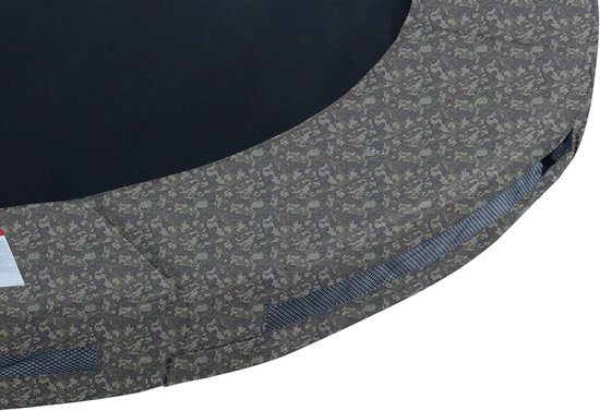 Avyna Vervangingsrand Ø245 cm – Voor InGround Trampoline – Rond – Camouflage Design