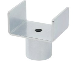 ProPlus Adapter voor Potkrik - Ø27mm - Staal - Zilver