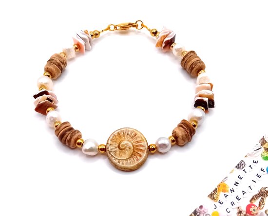 Zilveren oorbellen met Abalone schelpen-6500HJ | sieraden
