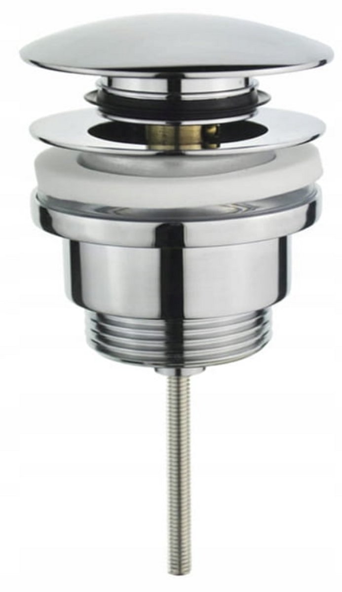 Tycner - Gootsteenstop Klik-Klak - 66 mm - Chroom - Mosiëme Korpus