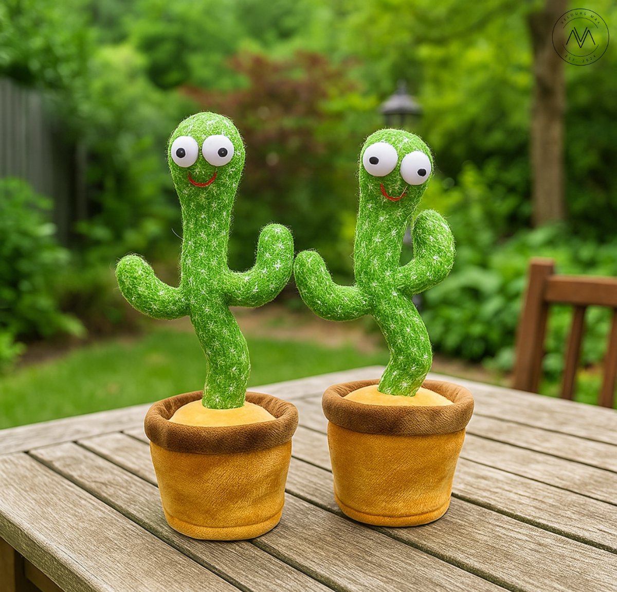 Velours Max® - Dansende Cactus - Interactieve Pratende Knuffel - TikTok - Dancing - 120 Liedjes - Recorder - Kinderen - Baby - Pluche - Speelgoed - Speelgoed 2 Jaar - Speelgoed 1 Jaar - Kinderspeelgoed - Knuffel - Knuffels - — afbeelding 8