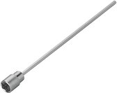 ProPlus Verlengadapter - 340mm/19mm - Voor Hoeksteun - Pootsleutel Accuboor - Caravan - Staal