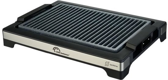 LITTLE BALANCE Elektrische Barbecue - Easy Nopifas - Kookoppervlak 38 x 25 cm - PFAS-vrije microkeramische coating - 2000W van Merkloos — afbeelding 4