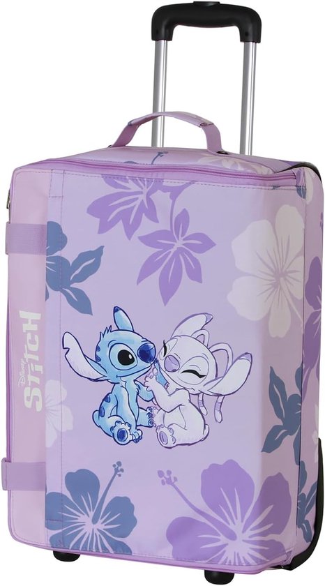 Karactermania Disney Lilo en Stitch opvouwbare cabinekoffer – TSA slot