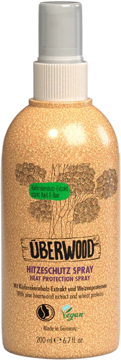 überwood - heat protection spray - 200ml