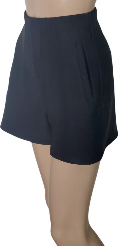 Femme - Rok - Jupe d'été - Longue - Avec Jupon - Couleur Blauw/ Wit - Taille 36 au 42