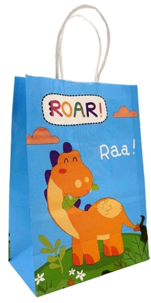 Cadeautasjes Dinosaurus Roar! - 6 stuks