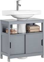 Wastafelkast Jupiter 60 x 30 x 60 cm - mat grijs