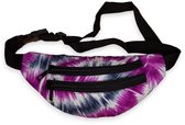 Sac banane imprimé africain - Tie Dye violet - Sac banane / Sac de Festival avec bandoulière réglable