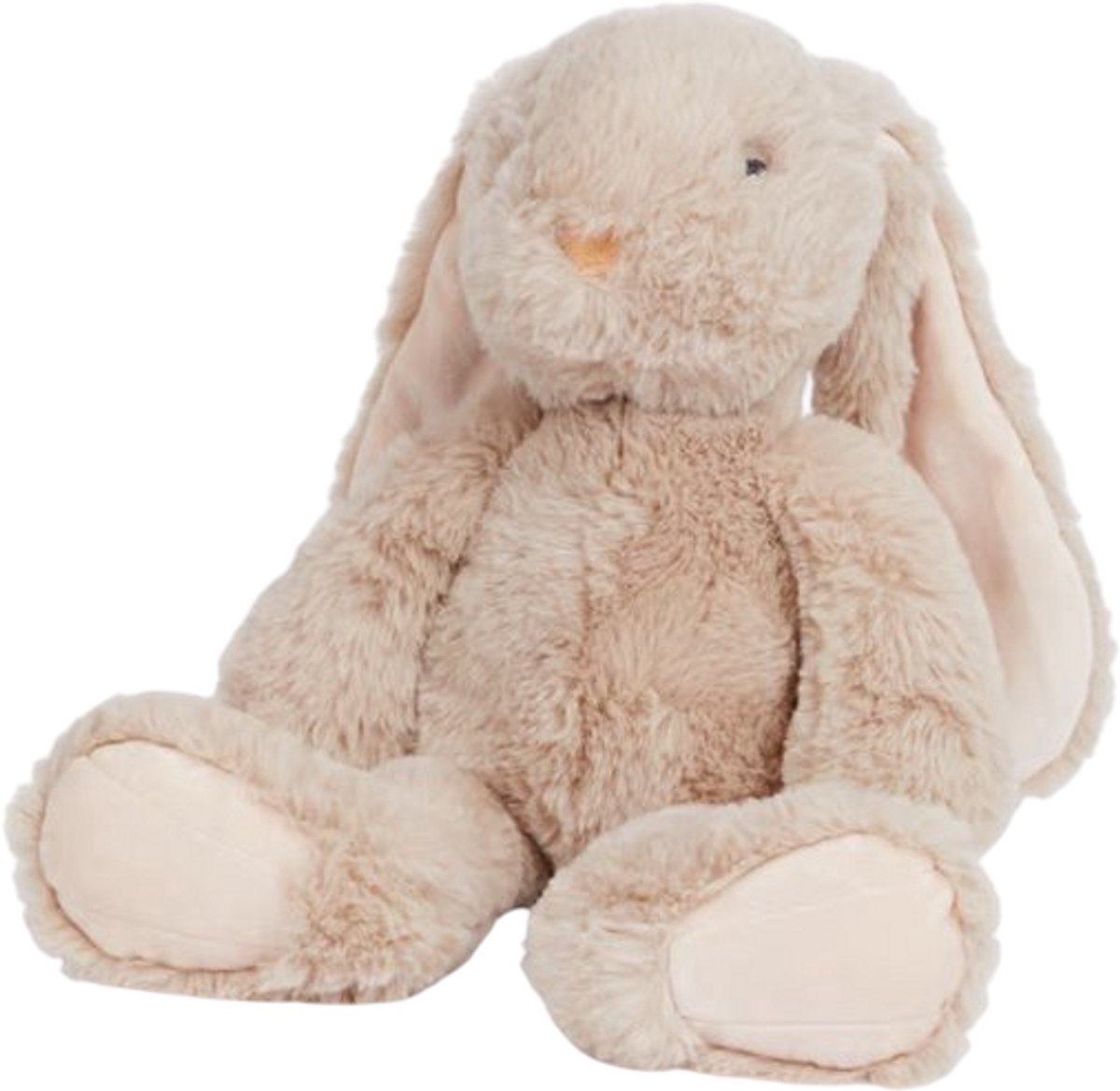 Mini Matters Konijnenknuffel - Beige Teddypluche - 40 cm - Vanaf 0 jaar