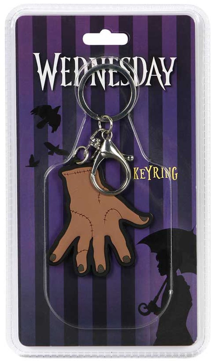 Karactermania - Wednesday - Thing - Sleutelhanger - Botkleurig