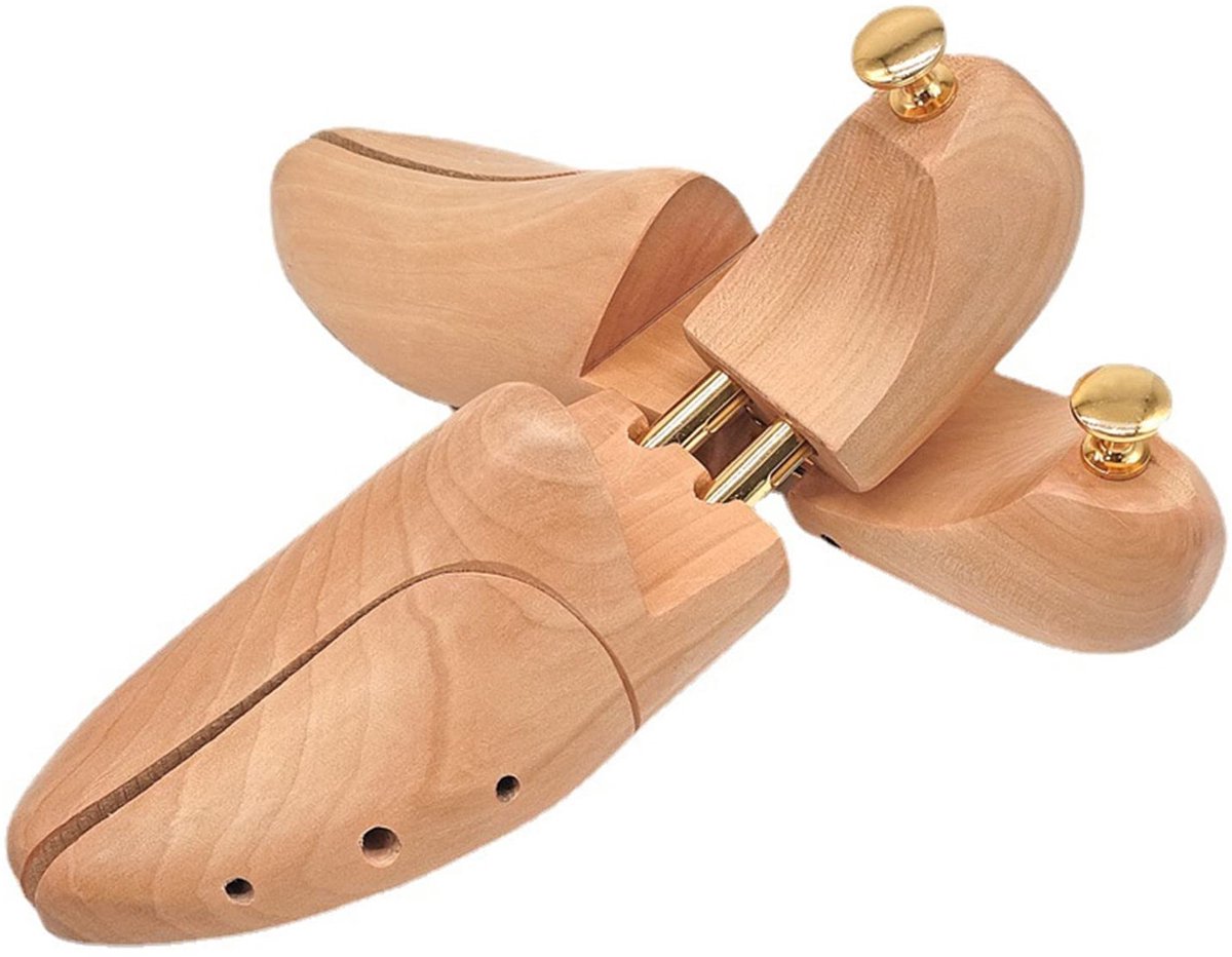 LATRAT 1 paar houten schoenenhouders, hoogwaardige lotushouten schoenhouders (41-42), Hout, 41-42
