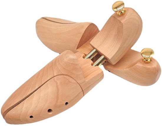 Foto: Latrat 1 paar houten schoenenhouders hoogwaardige lotushouten schoenhouders 41 42 hout 41 42