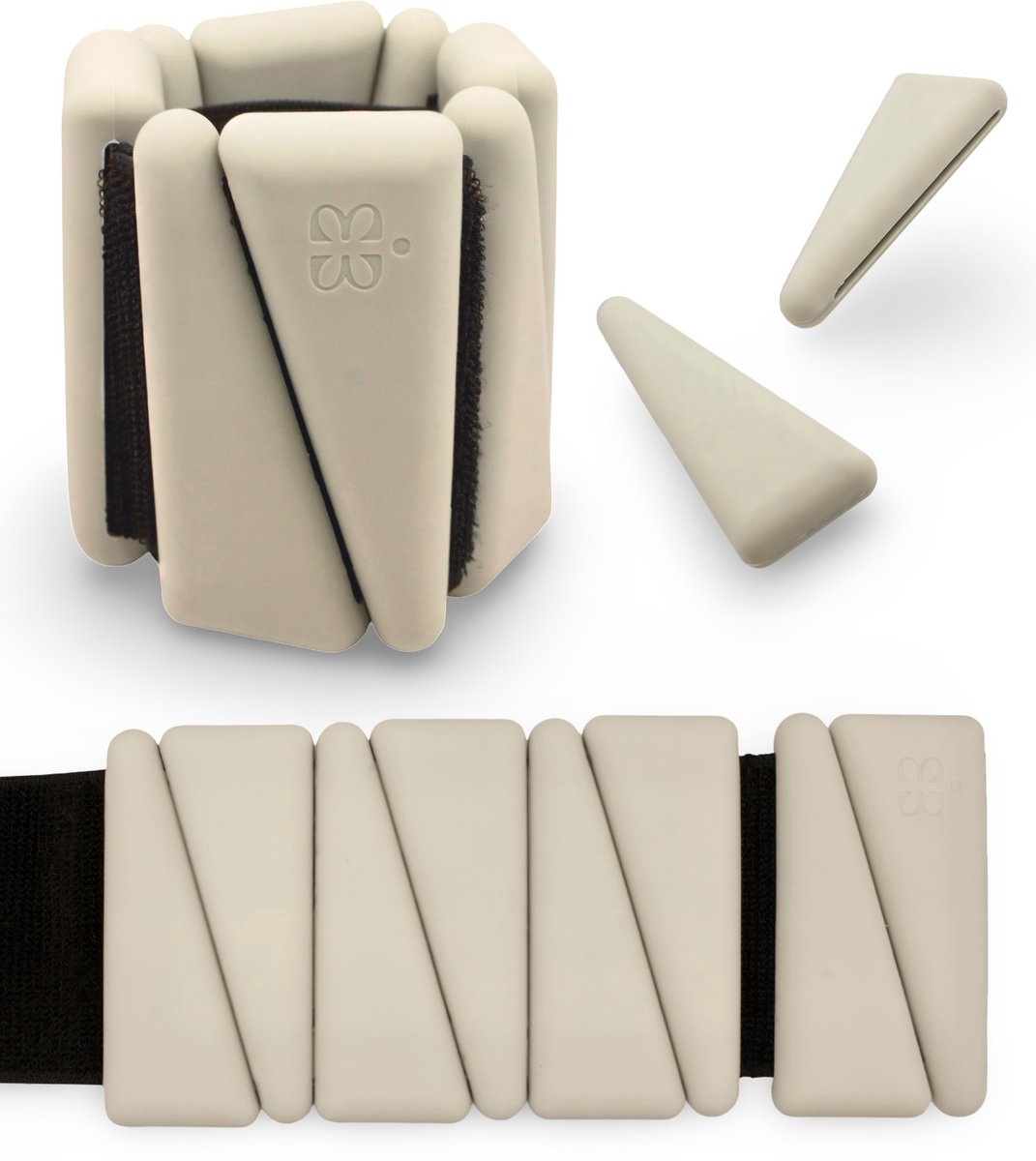 FINDAMAZE Handgelenk & Knöchel Gewichte 1KG/2KG - Magnetisches Design Für Fitness