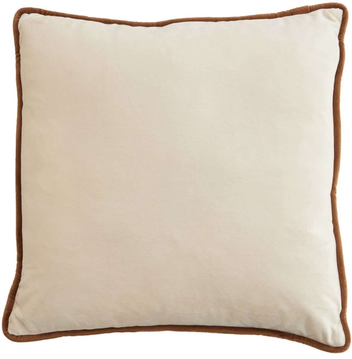 Kussen 45x45 cm CIVENS crème-zand