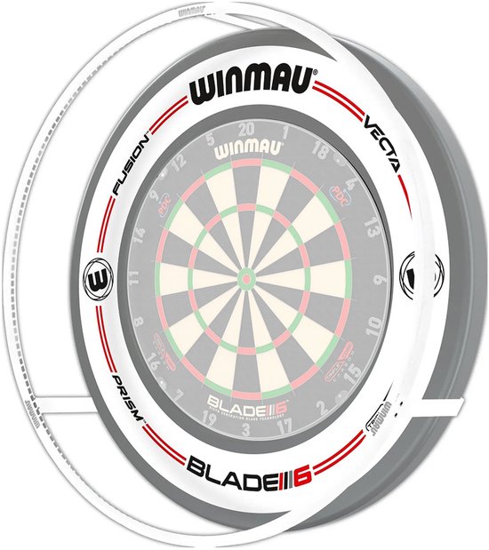 Winmau Plasma Ice Light Pro-Line Surround Bundel wit van Winmau — afbeelding 2