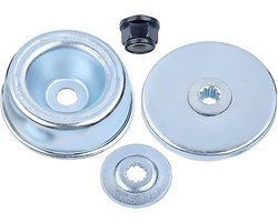 1 STIHL Trimmerkop Klingenadapter Set, Hoge-kwaliteit Manganesestaal Vervangingsonderdelen, 4-in-1 Vervanging voor STIHL FS36 FS44 FS55 FS56 FS80 FS90, OEM-compatibel, Robuuste Tuinaccessoires