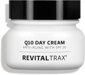 RevitalTrax® Q10 Anti-Aging SPF30 Day Cream - Anti Rimpel - Voedend - Verstevigend - Q10 Ubiquinone - SPF Dagcreme Voor Vrouwen en Mannen