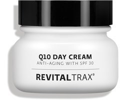 RevitalTrax® Q10 Anti-Aging SPF30 Day Cream - Anti Rimpel - Voedend - Verstevigend - Q10 Ubiquinone - SPF Dagcreme Voor Vrouwen en Mannen