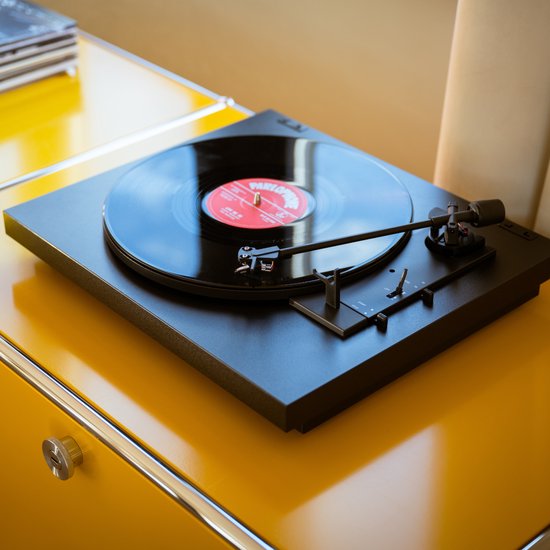 Pro-Ject A1.2 Volautomatische Platenspeler - Plug & Play - Ingebouwde phono-voorversterker - Aluminium draaiplateau - Zwart — afbeelding 5