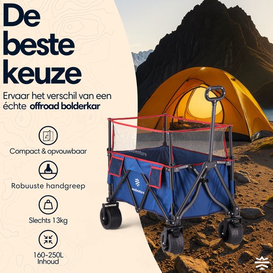 needventure® Outlander - Bolderkar - XXL van NEEDVENTURE® — afbeelding 3
