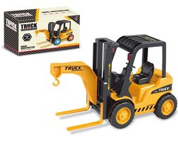 Heftruck met Licht & Geluid – 26,5cm Werkvoertuig speelgoed - bewegende hefvork
