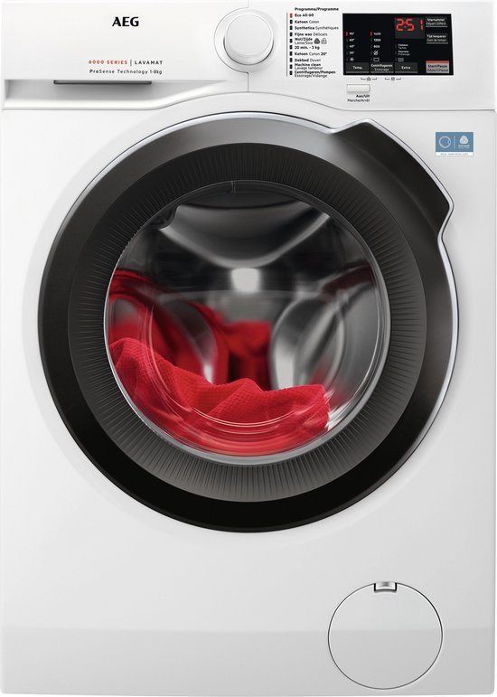 AEG LF6286BB4 6000 ProSense® - Lave-linge - 8 kg