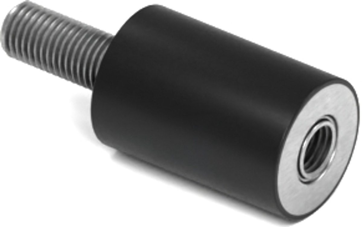 Rubbermagazijn - Trillingsdemper Type B 10x15mm - M4 - Set 10 stuks