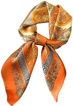 Modieuze zijde sjaal - Vrouwen - Design - Bandana - 70x70 CM