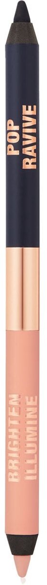 Charlotte Tilbury - Sleep Cheat Liner Duo - Nude/Navy Blue - Oogpotlood