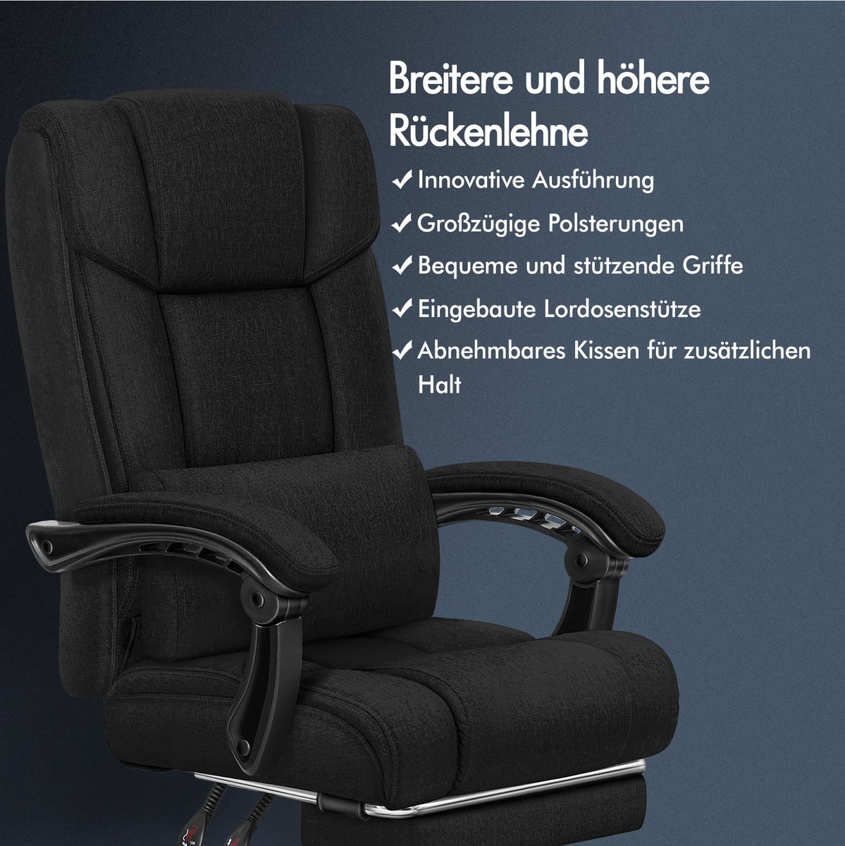 ALFORDSON bureaustoel Ergonomische gamingstoel met hoge - afbeelding 2