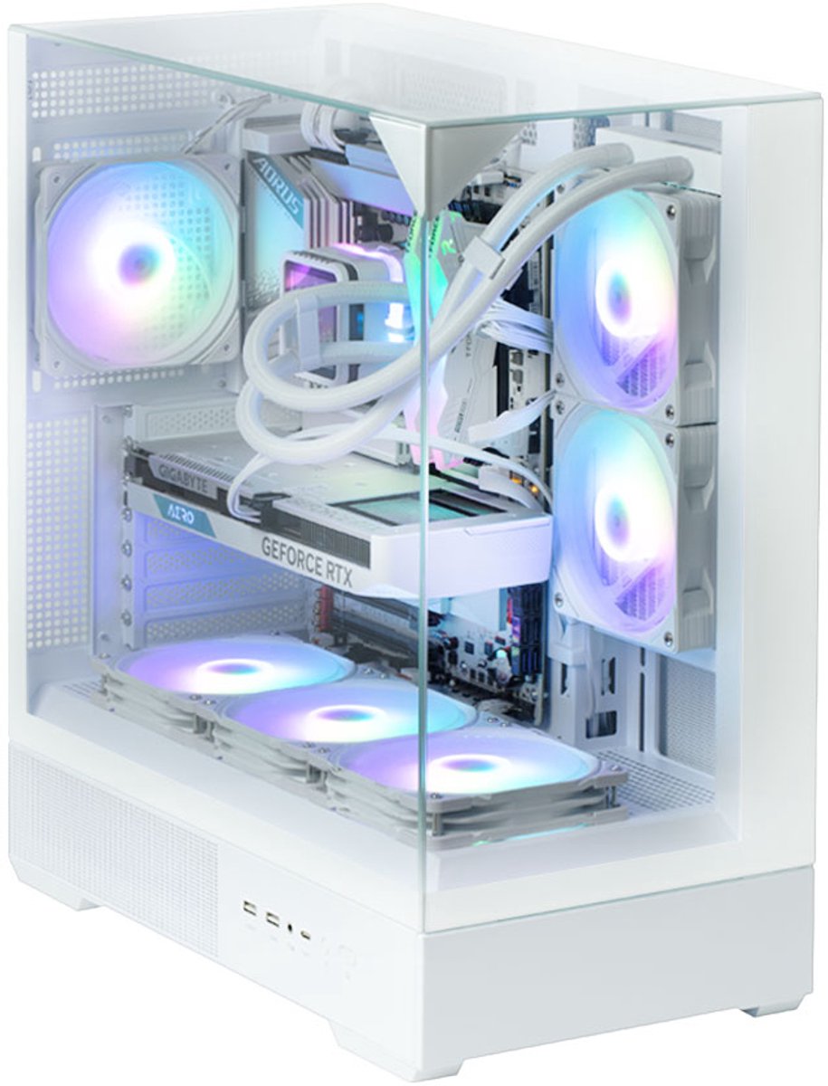 Zalman P40 Prism White - Midtowermodel