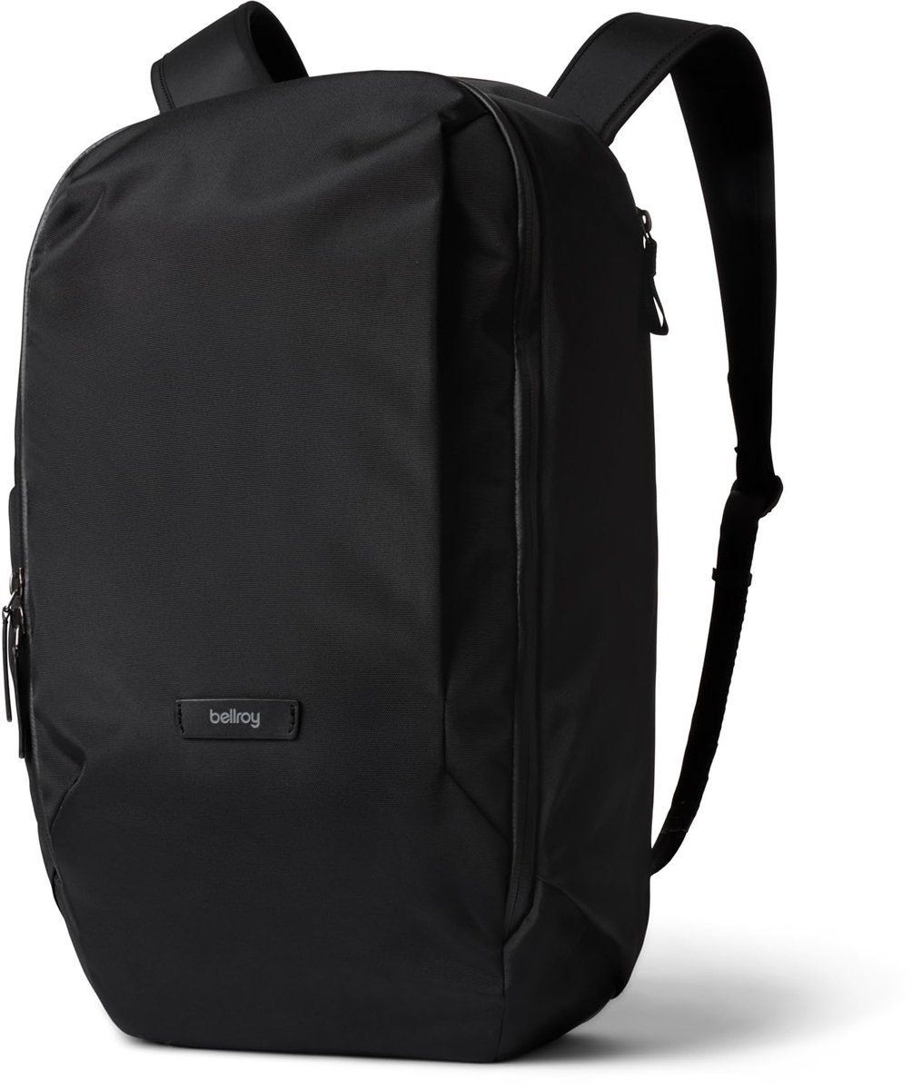 Bellroy Transit Workpack 20L - Geschikt voor 16 Laptop – Waterafstotende Stof – Doorgang voor Bagage - Zwart