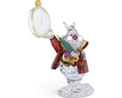 Swarovski beeldje Alice in Wonderland White Rabbit 5670229 | meerkleurig Swarovski kristal figuur, decoratie interieur, tijdloos design