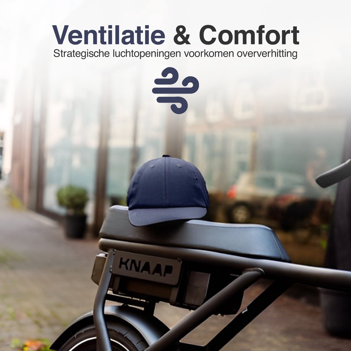 HelmHaven® Fietshelm - Elektrische fiets - Mannen & vrouwen - Volwassenen - Dames fietshelmen - Ebike - Fatbikes - Blauw L – foto 7