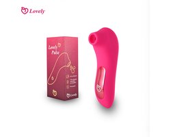 Lovely Pulse: Luchtdruk Vibrator-Clitoris Stimulator-Sucking-Oplaadbaar-Stil & Discreet-7 Frequenties-Vrouwen-Cadeau-Sextoy