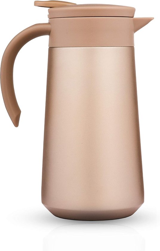 Lexium Thermos 1,5 litre - Pichet isotherme - Cafetière - 1,5 litre - Boissons chaudes et froides - Café, Thee et boissons froides