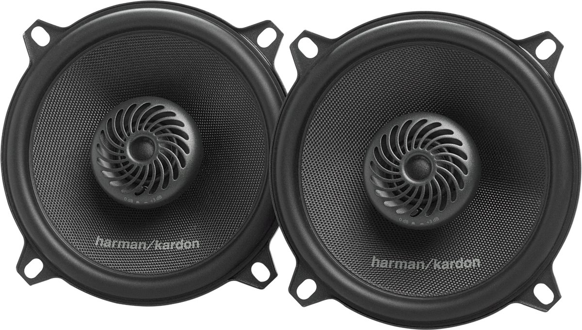Harman Kardon FIT5F – 5.25 inch Coaxiale Auto Luidsprekers – 35W RMS – 280W Piek – Heldere Geluidsupgrade