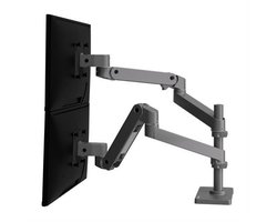 Ergotron LX Series 45-690-293 flat panel bureau steun 68,6 cm (27") Donkergrijs