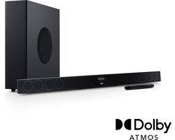 Teufel CINEBAR 11 voor Dolby Atmos 2.1-Set – Soundbar met draadloze subwoofer – Bluetooth met aptX – Virtuele surround sound – zwart