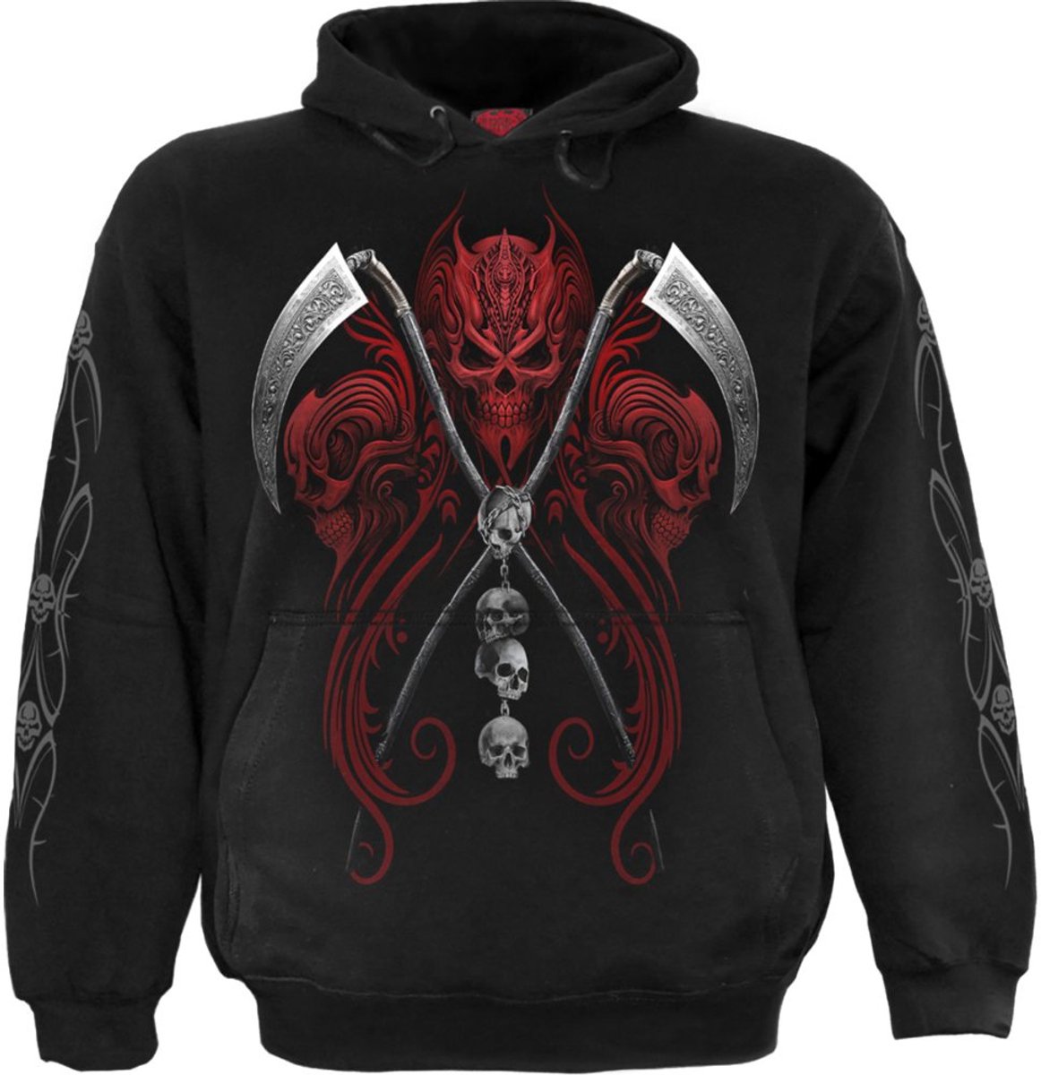 Spiral - Reaperess Hoodie/trui - L - Zwart