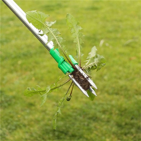 Multifunctionele aluminium buiswieder - Tuingereedschap - Verticale wiederhandgereedschap - Tuingereedschap met lange steel (met 3 tanden) - 1 st. — afbeelding 5