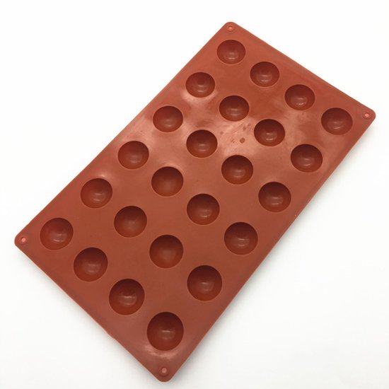 WishesMar Lollipop Siliconen Mal Lolly Vorm met 6 Holtes Chocolade Vormen met 50 Harde Papieren Stokjes voor Het Maken van Lollypop, chocolade, Bonbons en Fondant DIY