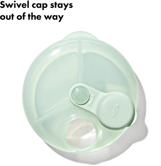 OXO tot Melkpoeder verdeeldoos - Melkpoeder doseerdoosjes - Melkpoeder reisbox - Opal van OXO Tot — afbeelding 3
