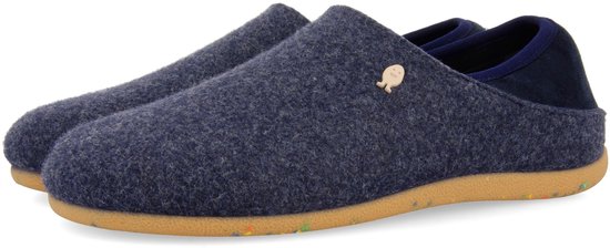 Hot Potatoes 92109 - Pantoffels Heren - Dichte sloffen met antislip zool - Navy